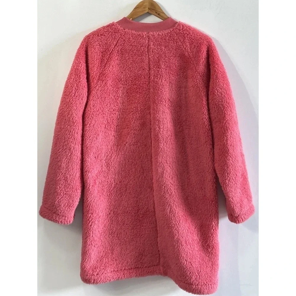 Nike Sportswear Winterized Fleece Fuzzy Jacket Girls XL Oversized Sherpa DV8135